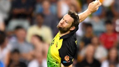 Sri Lanka vs Australia T20Is Series 2019: Andrew Tye Ruled Out of AUS Squad With Elbow Injury