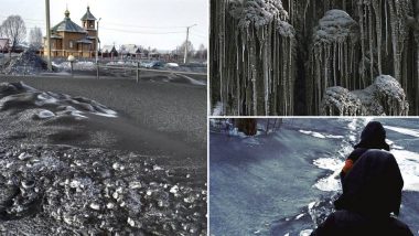 Black Snow in Siberia! Areas Polluted by Coal Dust Have Transformed Into Dark Snowscapes, View Pics