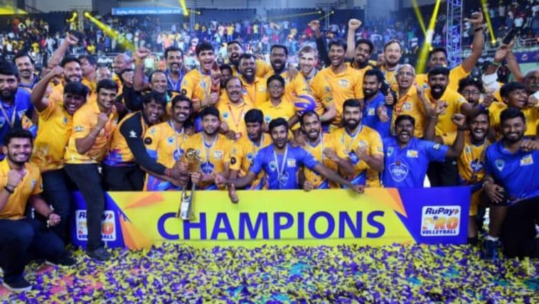 Chennai Spartans Win Inaugural Pro Volleyball League 2019; Defeat Calicut Heroes 3-0 Chennai Spartans Win Inaugural Pro Volleyball League 2019; Defeat Calicut Heroes 3-0