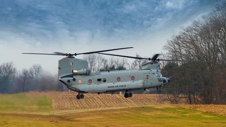 First Four CH-47F Chinooks for Indian Air Force Arrive at Mundra Port in Gujarat First Four CH-47F Chinooks for Indian Air Force Arrive at Mundra Port in Gujarat