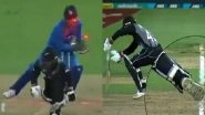 MS Dhoni&rsquo;s Brilliant Stumping Sends Tim Seifert Packing During IND vs NZ, 3rd T20I 2019 (Watch Video)
