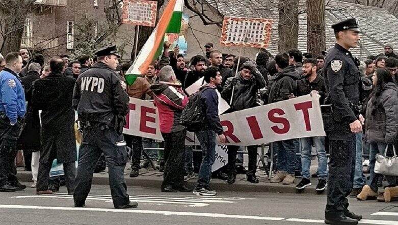 US Indian Community Holds Anti-Terror Protests at Pakistani, Chinese Consulates US Indian Community Holds Anti-Terror Protests at Pakistani, Chinese Consulates