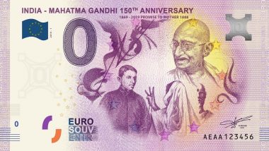 Limited Edition Bank Notes of Zero Value to Be Released to Mark Mahatma Gandhi’s 150th Birth Anniversary