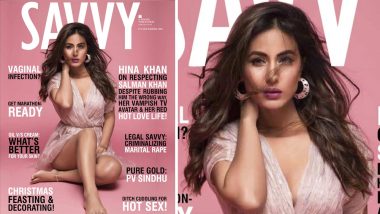 Hina Khan is Here to Woo You With her New Magazine Cover - View Throwback Pic