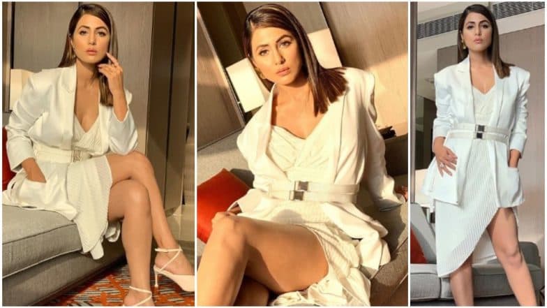 Kasautii Zindagii Kay 2 Actress Hina Khan Looks Like a Vision in White in Her Latest Instagram Pictures Kasautii Zindagii Kay 2 Actress Hina Khan Looks Like a Vision in White in Her Latest Instagram Pictures
