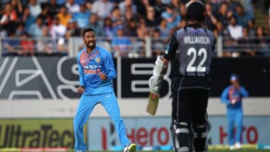 IND 208/6 in 20 Overs (Target 213) | India vs New Zealand 3rd T20 2019 Highlights: Kiwis Win by Four Runs