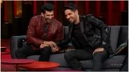 Koffee With Karan Season 6: Sidharth Malhotra Opens Up About His Breakup With Alia Bhatt