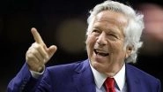 Bob Kraft, Owner of Super Bowl Team New England Patriots Charged of Prostitution