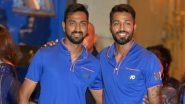 Hardik Pandya & Krunal Pandya Reach Ranchi to Celebrate MS Dhoni's Birthday