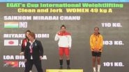 Mirabai Chanu Clinches Gold Medal at EGAT&rsquo;s Cup 2019, Her First Competitive Meet After Injury