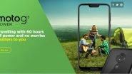 Moto G7 Power Smartphone Reportedly To Go on Sale Today at Flipkart; Price in India To Start From Rs 13,999
