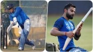 Virat Kohli, MS Dhoni and Others Hit the Nets Ahead of the First T20I Against Australia at Vizag (See Pics)