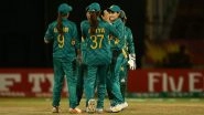 Live Cricket Streaming of South Africa Women vs Pakistan Women 2019: Check Live Cricket Score, Watch Free Telecast of SA-W vs PAK-W 1st T20I on TV and Online