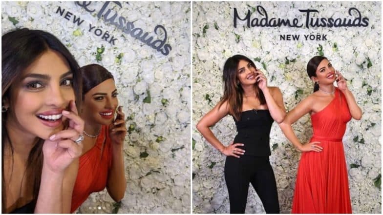 Priyanka Chopra Unveils Her Wax Statue in Madame Tussauds in New York! See Pics of 'Isn't It Romantic' Actress Making a Stunning Appearance Priyanka Chopra Unveils Her Wax Statue in Madame Tussauds in New York! See Pics of 'Isn't It Romantic' Actress Making a Stunning Appearance