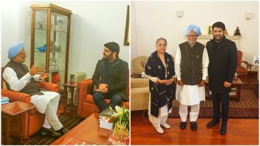 While Bollywood is Busy Meeting Prime Minister Narendra Modi, Kapil Sharma Gets the Honour to Interact with the Former PM, Dr Manmohan Singh