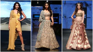 Lakme Fashion Week 2019: Mouni Roy, Rhea Chakraborty and Kriti Kharbanda Stun Us With Their Ramp Walk on Day 3