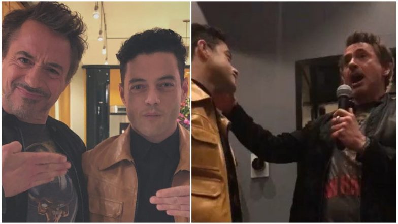 Oscars 2019: Bohemian Rhapsody Actor Rami Malek Gets the Biggest Compliment From Robert Downey Jr for His Big Win