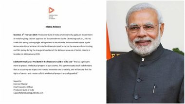 TamilRockers Beware! Check Out PM Narendra Modi’s ‘Master Stroke’ to Curb Video Piracy; Producer’s Guild Hail Move