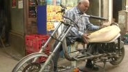 Differently-abled Senior Citizen Builds E-Bikes out of Old Electronic Parts in Gujarat