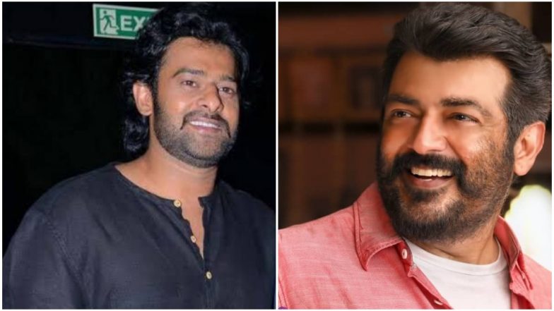 Here’s What Happened When Thala Ajith and Baahubali Fame Prabhas Met on Saaho Sets