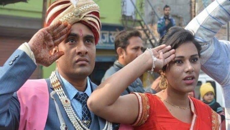 Meerut Bridegroom Stops Baraat And Dismounts Horse to Salute Martyr Sepoy Ajay Kumar's Funeral Procession (See Pic) Meerut Bridegroom Stops Baraat And Dismounts Horse to Salute Martyr Sepoy Ajay Kumar's Funeral Procession (See Pic)