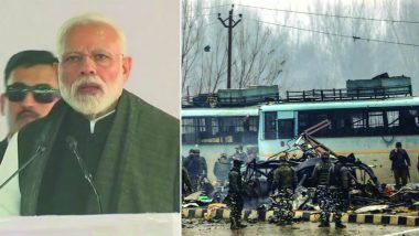 Pulwama Attack: PM Narendra Modi Vows to Give Befitting Reply to JeM Strike, Says 'Army Given Free Hand'