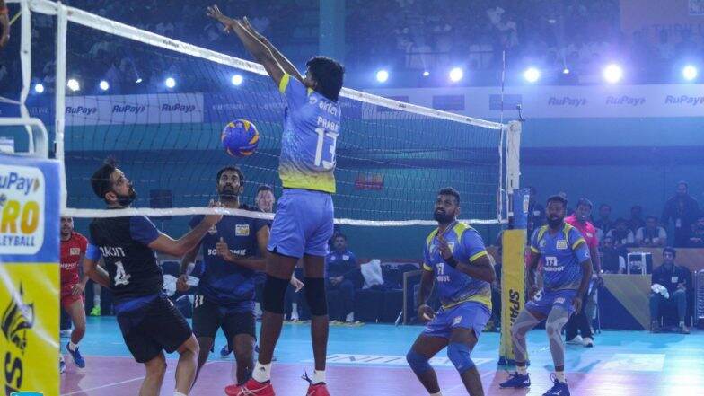Kochi Blue Spikers vs Black Hawks Hyderabad, Pro Volleyball League 2019 Live Streaming and Telecast Details: When and Where to Watch PVL Match Online on SonyLIV and TV? Kochi Blue Spikers vs Black Hawks Hyderabad, Pro Volleyball League 2019 Live Streaming and Telecast Details: When and Where to Watch PVL Match Online on SonyLIV and TV?