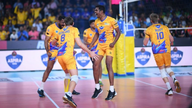 Kochi Blue Spikers vs Chennai Spartans, Pro Volleyball League 2019 Live Streaming and Telecast Details: When and Where to Watch PVL Semi Final Match Online on SonyLIV and TV?