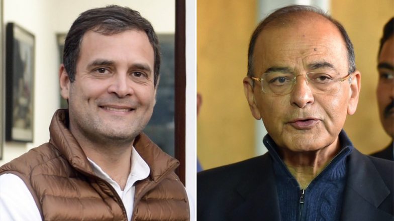 Arun Jaitley Pens Another Blog, Attacks Congress Over 'Revoking Triple Talaq Bill' Promise, Says Rahul Gandhi Has Repeated Rajiv Gandhi's Mistakes