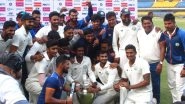 Vidarbha Win Ranji Trophy 2018-19, Beat Saurashtra by 78 Runs to Retain the Title