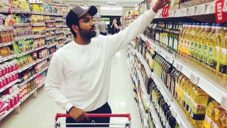 Rohit Sharma is Missing Wife Ritika Big Time as He Goes Out on Solo Grocery Shopping in New Zealand (See Picture) Rohit Sharma is Missing Wife Ritika Big Time as He Goes Out on Solo Grocery Shopping in New Zealand (See Picture)