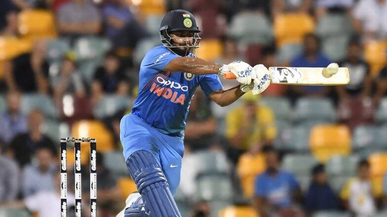 Rishabh Pant Pulls Off an Eoin Morgan in the Nets Ahead of India vs New Zealand 1st T20I 2019 (Watch Videos and Pics) Rishabh Pant Pulls Off an Eoin Morgan in the Nets Ahead of India vs New Zealand 1st T20I 2019 (Watch Videos and Pics)