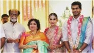 Soundarya Rajinikanth Ties the Knot With Actor-Businessman Vishagan Vanangamudi in Chennai &ndash; See Their First Pics as a Married Couple