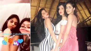 This Sneak Peek From Suhana Khan, Ananya Panday and Shanaya Kapoor's Night Out Proves That Girls Just Wanna Have Some Fun! - Watch Video