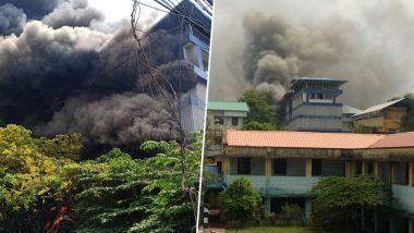 Kerala Fire: Massive Blaze Engulfs Warehouse in Ernakulam, No Casualties Reported