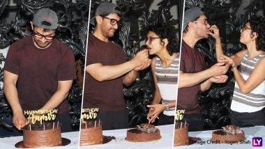 Like Every Year, Aamir Khan Celebrates Birthday With the Media and Wife Kiran Rao - See Pics