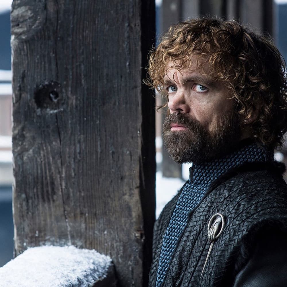 Peter Dinklage as Tyrion Lannister.