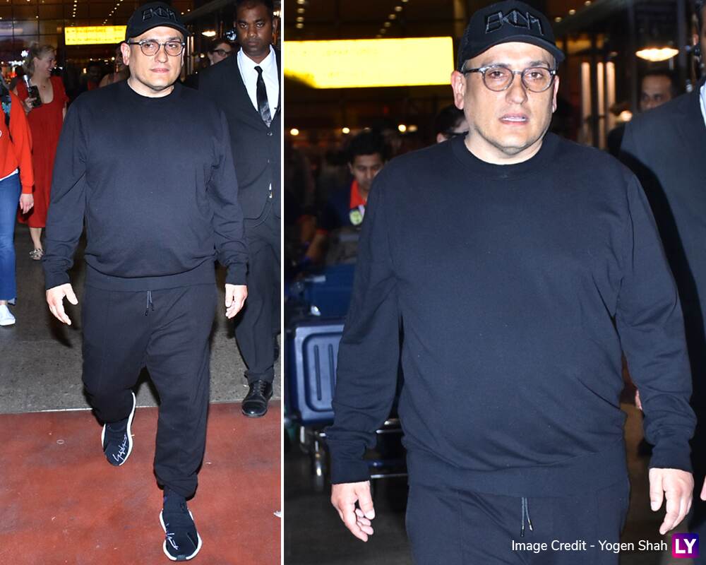 Director Joe Russo arrives in India.