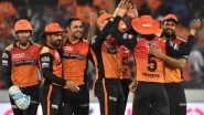 SRH vs KKR, Toss and Playing XI Live Updates: Kane Williamson Wins the Toss & Opts to Bowl; Robin Uthappa & Kuldeep Yadav Dropped (Watch Video)