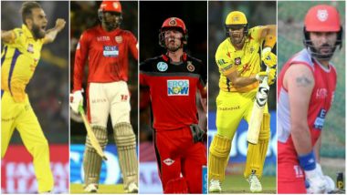 VIVO IPL 2019 Players: From AB de Villiers to Yuvraj Singh, Here Are 5 Star Cricketers Who Could Be Playing Last Season of Indian Premier League