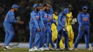 India vs Australia 2nd ODI 2019: Men in Blue Beat Aussies in a Thriller, Leads 5-Match Series 2&ndash;0