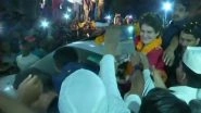 Priyanka Gandhi Holds Roadshow in Mirzapur On Day 2 Of Ganga Yatra Ahead of 2019 Lok Sabha Elections, See Pics