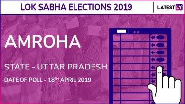 Amroha Lok Sabha Constituency in Uttar Pradesh Live Results 2019: Leading Candidates From The Seat, 2014 Winning MP And More