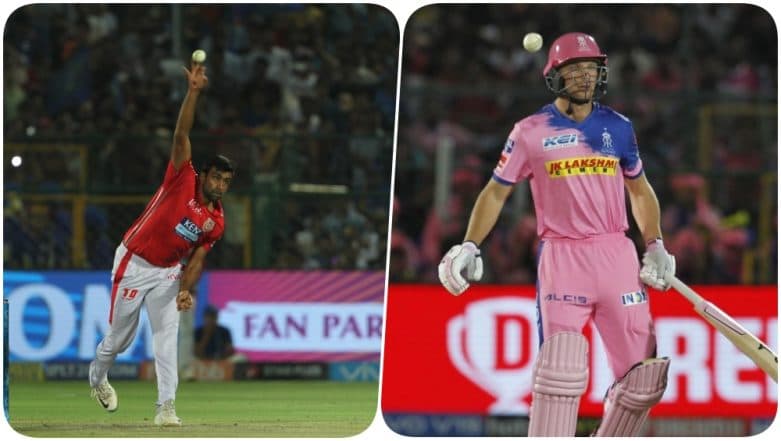 Ravichandran Ashwin Mankads Jos Buttler During RR vs KXIP, IPL 2019; Murali Karthik Gets Into a Verbal Spat With Kevin Pietersen & Micheal Vaughan Ravichandran Ashwin Mankads Jos Buttler During RR vs KXIP, IPL 2019; Murali Karthik Gets Into a Verbal Spat With Kevin Pietersen & Micheal Vaughan