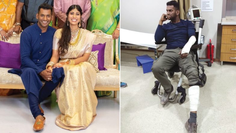 Anisha Alla’s fiancé Vishal Gets Injured While Shooting for Director Sundar C’s Film in Turkey