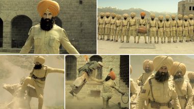 Ajj Singh Garjega Song from Kesari: Akshay Kumar Fearlessly Leads His Men With A Loud Roar (Watch Video)