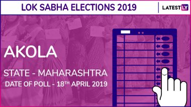 Akola Lok Sabha Constituency in Maharashtra Results 2019: BJP Candidate Dhotre Sanjay Shamrao Elected as MP