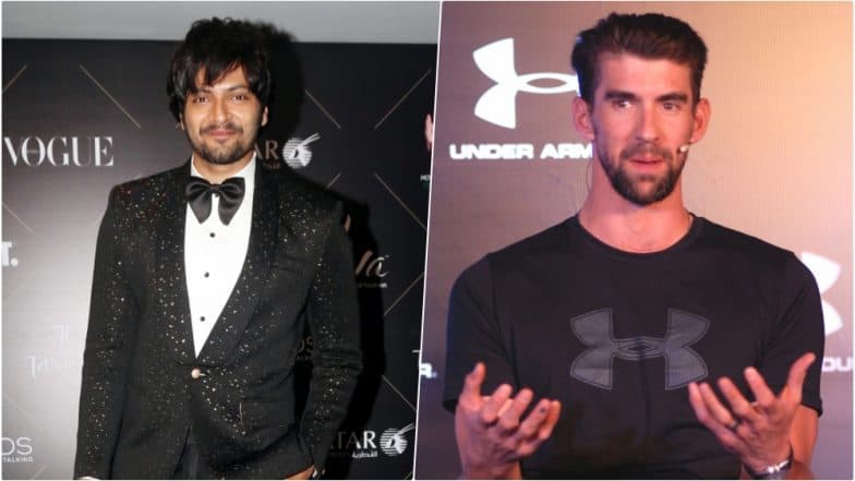 Fanboy Ali Fazal Meets Michael Phelps, Exchange Fitness Tips With The Olympic Legend Fanboy Ali Fazal Meets Michael Phelps, Exchange Fitness Tips With The Olympic Legend