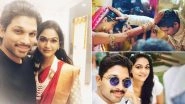 Allu Arjun Shares a Beautiful Picture With Wife Sneha Reddy on Their 8th Wedding Anniversary!