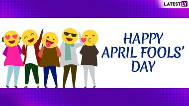 April Fools' Day 2019 Greetings: Wish People on 1st April With These Funny Messages